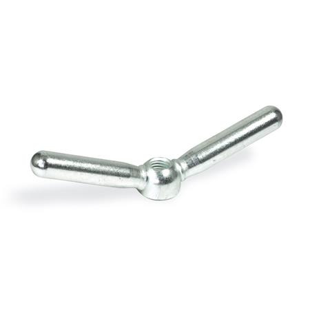 Doppelarmige Spannmuttern GN 99.7: Stahl
