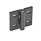 GN 235 Charnières réglables, Zinc moulé sous pression, réglable Matériau: ZD - Zinc moulé sous pression
Type: B - réglable verticalement
Finition: SW - noir, RAL 9005, finition texturée