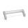 GN 333 Maniglie tubolari, alluminio / lega di zinco pressofusa Tipo: B - Montaggio dal lato dell'operatore (solo per d<sub>1</sub> = 28)
Finitura: ES - Anodizzato, colore naturale