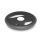GN 9234 Volants, aluminium, fini poudré, pour actionneurs linéaires Type: A - sans poignée
Finition: SW - Noir, RAL 9005, finition texturée
d<sub>2</sub>: 125...160 - Volant à bras