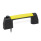 GN 6284 Maniglie a ponte per armadi, plastica, con interruttore elettrico monostabile, con spia luminosa LED, con cavo 