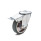 GN 22885 Ruote con supporto per medie portate, rivestimento in poliuretano, corpo ruota in alluminio, versione leggera Tipo di cuscinetto: K - Cuscinetto a sfere
Tipo (supporto): RF - Supporto girevole con foro centrale, freno con bloccaggio totale
Codifica: L - Versione leggera
Materiale (supporto): STE - Lamiera d’acciaio, con ruota ESD