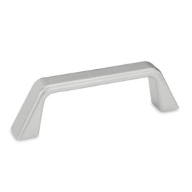 GN 728.5 Maniglie a ponte per armadi, acciaio INOX Tipo: A - Montaggio dal lato posteriore (foro cieco filettato)