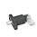 GN 722.2 Pistoncini di posizionamento a molla con flangia per montaggio a filo, ad angolo retto rispetto al puntale Tipo: B - Posizione pistoncino parallela rispetto ai fori di montaggio
Finitura: SW - nero RAL 9005, finitura testurizzata