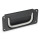 GN 425.8 Maniglie ripiegabili da incasso Materiale maniglia: NI - Acciaio inox
Finitura guscio: SW - Nero, RAL 9005, finitura strutturata