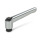 GN 300 Manettes indexables, zinc moulé sous pression, douille en acier, noirci Couleur: CR - acier chromé