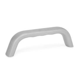 GN 328.5 Maniglie a ponte per armadi, acciaio INOX Tipo: A - Montaggio dal retro (foro cieco filettato)<br />Finitura: GS - finitura matt da sabbiatura