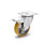 GN 22885 Ruote con supporto per medie portate, rivestimento in poliuretano, corpo ruota in alluminio, versione leggera Tipo di cuscinetto: K - Cuscinetto a sfere
Tipo (supporto): LF - Supporto girevole con piastra di attacco, freno con bloccaggio totale
Codifica: L - Versione leggera
Materiale (supporto): ST - Acciaio stampato
