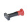GN 817.1 Doigts d'indexage avec bouton rouge Type: C - avec position de repos
Couleur: RT - rouge, RAL 3000