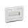 GN 825.2 Poignées encastrables rabattables, plastique Couleur: WS - blanc, RAL 9002, finition mat