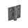 GN 235 Charnières réglables, Zinc moulé sous pression, réglable Matériau: ZD - Zinc moulé sous pression
Type: D - avec trous traversants
Finition: SW - noir, RAL 9005, finition texturée