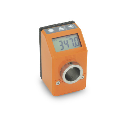 Stellungsanzeiger GN 9054: Kunststoff, 5-stellig, elektronisch, LCD-Display