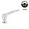 GN 305 Verstellbare Klemmhebel, Edelstahl, DGUV-zertifiziert, mit Innengewinde, Hygienic Design Werkstoff (Dichtring): H - HNBR