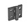 GN 235 Charnières réglables, Zinc moulé sous pression, réglable Matériau: ZD - Zinc moulé sous pression
Type: HB - réglable verticalement et horizontalement
Finition: SW - noir, RAL 9005, finition texturée