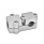 GN 194 Noix de serrage en T, aluminium d<sub>1</sub> / s<sub>1</sub>: V - Carré
d<sub>2</sub> / s<sub>2</sub>: B - Alésage
Finition: BL - blanc, grenaillée mate